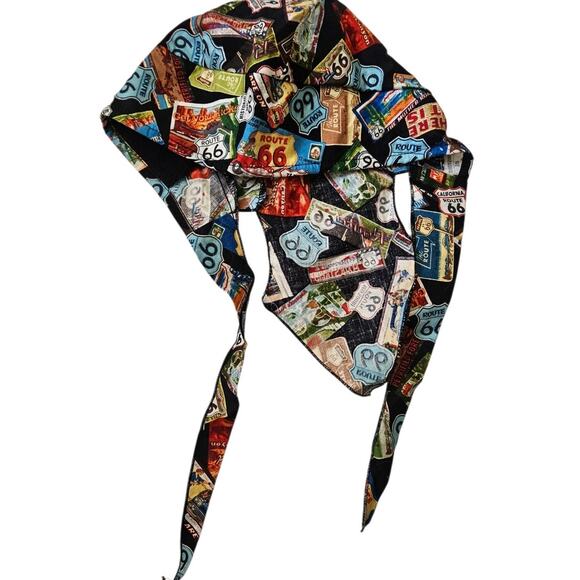 Brand New Route 66 Delux Skull Men's Cap - Picture 2 of 5